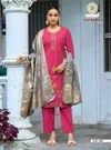 Sanskriti Vol 1 By Passion Tree Roman Shimmer Silk Kurti With Bottom Dupatta